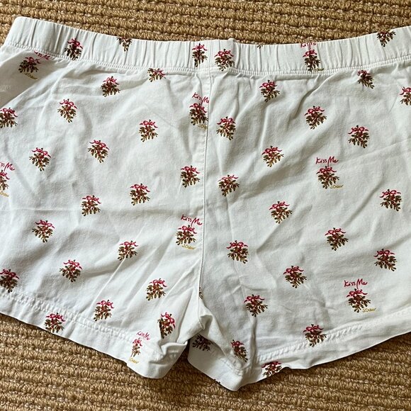 J Crew Winter Pajama Shorts - Size Small - Picture 2 of 5